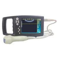 Alat USG Obstetri Veteriner Portabel Genggam 3.5MHz Probe Maglev USB Isi Ulang AC 110-220V Model JC X2 Kelas II