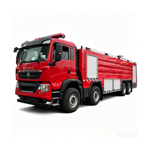 Camion de lutte contre l'incendie à eau/mousse 8*4, camion de <span class=keywords><strong>pompier</strong></span> avec pompe à incendie - Product Image 1