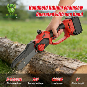 <span class=keywords><strong>เลื่อย</strong></span>โซ่ไร้<span class=keywords><strong>สาย</strong></span>ขนาดเล็ก 8 นิ้ว แบบมือถือ ใช้พลังงาน<span class=keywords><strong>ไฟฟ้า</strong></span> สำหรับตัดแต่งกิ่งไม้ ตัดไม้ งานสวน และงานสนาม - Product Image 3