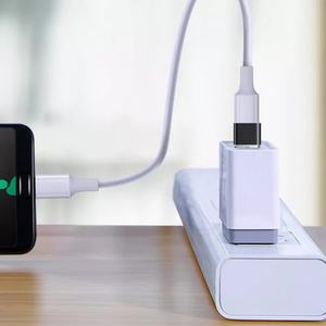 Adaptador Convertidor USB Tipo C a USB Portátil con Carcasa Metálica, Adaptador Tipo-C Macho a USB Hembra para Carga y Transferencia de Datos - Product Image 4