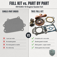 Kit de joints de moteur 4915303-10 compatible avec le moteur diesel NT855, kit de réparation et de révision, pièces détachées pour machines lourdes