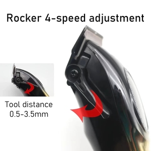 Tondeuses à cheveux professionnelles Kemei KM-<span class=keywords><strong>1767</strong></span>, lame DLC, tondeuse à cheveux électrique, moteur magnétique 9000 tr/min, machine à couper les cheveux pour hommes - Product Image 5