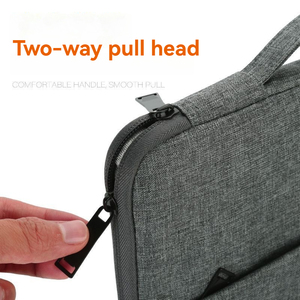Venta al por mayor de gran capacidad impermeable a prueba de golpes bolsa de ordenador portátil engrosada de poliéster de felpa bolsa de la tableta de varios tamaños <span class=keywords><strong>forro</strong></span> del ordenador portátil - Product Image 3