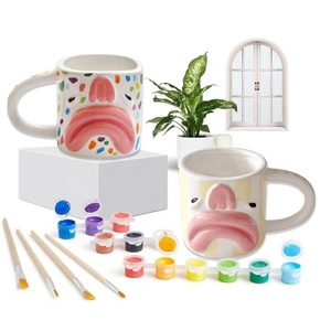 Vente en gros : Kit créatif de <span class=keywords><strong>peinture</strong></span> sur tasses DIY pour adultes, ensemble d'activités anti-stress avec stylos céramiques permanents pour la création artistique - Product Image 2