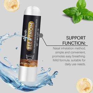 XIMONTH ยาสูดดมสำหรับผู้ใหญ่ผสมพิษผึ้ง 100% จากธรรมชาติ ไม่มีผลข้างเคียง ดูแลอย่างอ่อนโยน ช่วยเพิ่มความสบายในชีวิตประจำวัน - Product Image 6