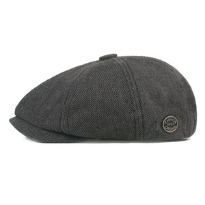 LiHua Hat Art Youth Octagon Men and Women <strong>Painter</strong> Wash Mark to Make Old Visor - Product Image 2