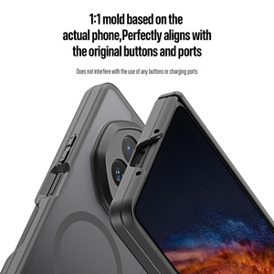 เคสโทรศัพท์แบบแม่เหล็กสำหรับ Honor Magic V6 ป้องกันรอบด้าน โปร่งใส บางเฉียบ ปิดคลุมสองด้าน เคสพับได้ - Product Image 2