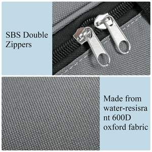 Échantillon gratuit Prix spécial Petit sac pour caisse claire 13/14 pouces Portable Double sangle d'épaule Sac anti-éclaboussures Instrument Sac pour harpe - Product Image 3