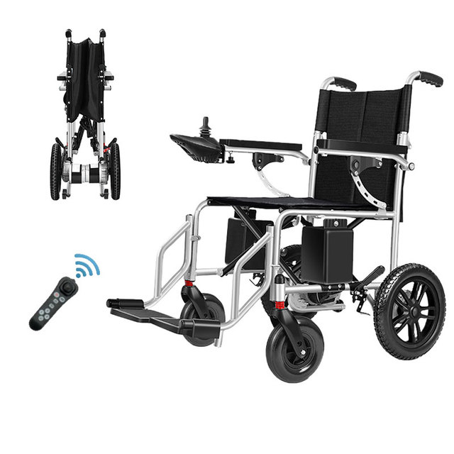 Lightweight Intelligent Power Wheelchair for Elderly All Terrain Folding Electric Motorized Rollator