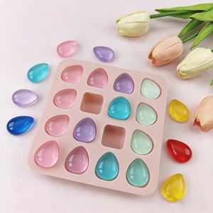 Moule à glaçons en silicone de haute qualité à 16 compartiments, moules à gâteaux personnalisés pour la pâtisserie, adaptés aux ustensiles de cuisine - Product Image 4