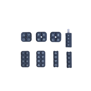 Oem/ODM tùy chỉnh in ấn <span class=keywords><strong>TV</strong></span> điều khiển từ xa Silicone cao su nút chuyển đổi bàn phím không dây - Product Image 6