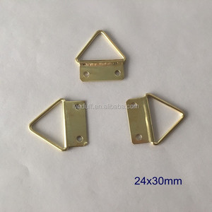 Ganchos Triangulares Dorados <span class=keywords><strong>de</strong></span> Tamaño Pequeño, Más Vendidos, para Colgar Cuadros y Lienzos - Product Image 6