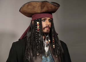 Personaje de película pirata celebridad figura de cera de tamaño real a <span class=keywords><strong>la</strong></span> venta - Product Image 5