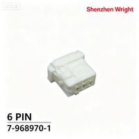 Boîtier de connecteur femelle TE 7-968970-1 6P 5mm de haute qualité pour faisceau de câblage automobile - Vente en gros