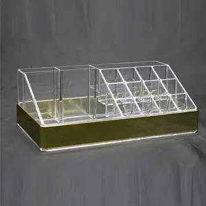 2024 Clear Plastic Cosmetic Container Make Up Organizer Storage