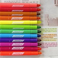 8-10-12Colors Bible Surligneur Étudiant Enfants Journal Fournitures Scolaires Accessoires d'Apprentissage Gel Surligneur