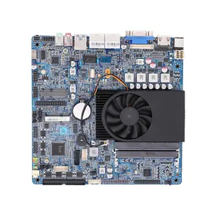 Bộ vi xử lý I7-6560U Bốn lõi và bốn chủ đề Intel CPU M.2 Mini ITX Board cổng mạng kép Bo mạch chủ cho kiosk inudustrial C