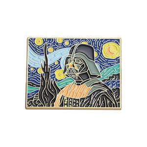 Mode œuvres d'art de style japonais <span class=keywords><strong>Miyazaki</strong></span> <span class=keywords><strong>Hayao</strong></span> émail badge Van Gogh épingles de nuit étoilée - Product Image 5