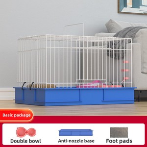 Baru dalam ruangan rumah tangga Anti semprot urin babi Belanda kandang kelinci tikus otomatis Pembersih kotoran kotak kemasan bahan besi - Product Image 5