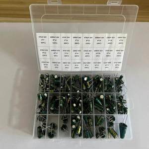 335 Piezas, 24 Tipos de Condensadores Electrolíticos de Aluminio, 10 F a 1000 F, Paquete Mixto, de Alta Frecuencia, 400 V, en Caja, Origen China - Product Image 3