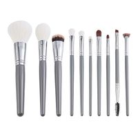 Luxe 26 pièces chèvre neige renard cheveux pinceaux de maquillage poudre fond de teint correcteur fard à joues ombre à paupières bonne qualité pinceaux de maquillage