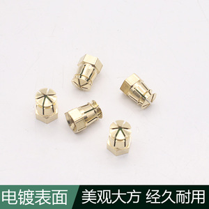 Pure Copper Pre Embedded Thread <b>Insert</b> M4 M6 Metric Coarse Thread Furniture Hardware - Product Image 5