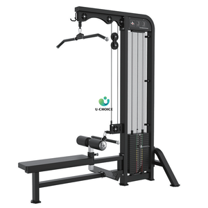 UC Peralatan Kebugaran Gym Komersial Terbaik Mesin Pull-Down Low Row Baja Berkualitas Tinggi untuk Latihan Punggung, Lengan, dan Dada 200kg - Product Image 6