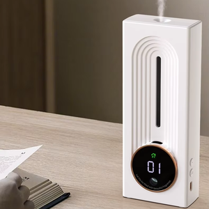 Diffusore di <span class=keywords><strong>Oli</strong></span> <span class=keywords><strong>Essenziali</strong></span> Wireless <span class=keywords><strong>con</strong></span> Luce Notturna, <span class=keywords><strong>Deodorante</strong></span> e Purificatore d'Aria per Soggiorno - Product Image 6