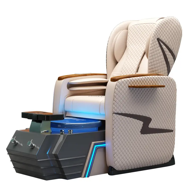 Modern Hot Sale Pedicure Massage Chairs Foot Spa LED Seat OEM custom Color Vibration chair Origin Type Jet Device Product