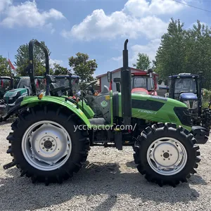 Tractor 4wd 4x4 hp 25- 30 40 50 60 70 80 90 100 de 120 hp tractor de granja