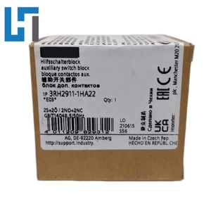 โมดูลสวิตช์เสริม2NO + 2NC 3RH2911-1HA22ตัวควบคุมการเขียนโปรแกรม PLC ใหม่ดั้งเดิมมี3RH29111HA22ในสต็อก - Product Image 1
