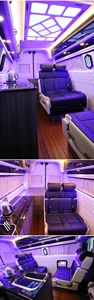 Plateau de siège Mpv pliable et réglable manuellement avec repose-pieds pour Alphard - Product Image 6