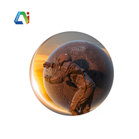 Pantalla LED de Globo Terráqueo Creativa para Planetario y Exhibición, Pantalla Curva Redonda de 360 Grados, Video Wall de Pantalla LED Esférica Flexible