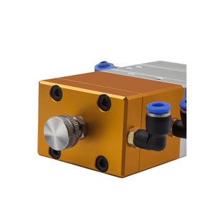 Válvulas Dispensadoras Neumáticas de Doble Cilindro y Boca Redonda de Alta Calidad, Boquilla Dispensadora de Pegamento con Retorno por Succión - Product Image 3