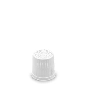 Contenitori Rotondi per Formaggio 65x55mm Capacità 100g in Polietilene ad Alta Densità Bianco per Conservazione Formaggio - Product Image 4
