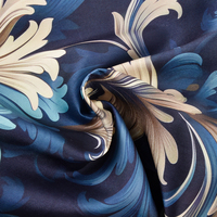 Tissu tissé 100 % polyester respirant, anti-boulochage, imprimé numériquement, léger, pour robes d'enfants et confection de vêtements