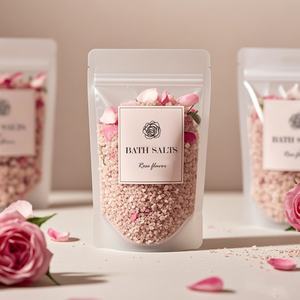 Bolsas de Embalaje Ziplock Personalizadas para Baño, Exfoliante Corporal, Sales de Baño, con Cierre Hermético y Base Plana - Product Image 1