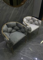 Chaise à bulles de luxe, tabouret de maquillage, design moderne, chaise de coiffeuse pour la maison, la chambre à coucher, le bureau, le salon, pour le nail art, chaise à pain