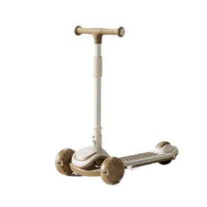 Trottinette pour enfants à trois roues avec siège réglable en hauteur et poignée de poussée pour les enfants de 3 à 6 ans, style moderne - Product Image 5