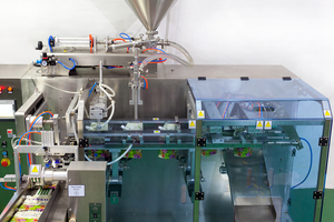 เครื่อง doypack กระเป๋าแบบตั้งได้เครื่องดื่มน้ำผลไม้เหลวอัตโนมัติ - Product Image 5