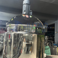 Mélangeur de détergent 1000L en acier inoxydable avec homogénéisateur