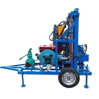 Machines de forage de roche pour puits d'eau, machine de forage de puits profond, plateforme de forage de puits d'eau 100m-1000m