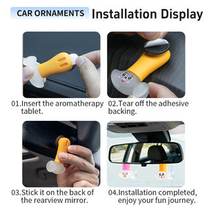 Adorno para Espejo Retrovisor de <span class=keywords><strong>Coche</strong></span> BAVISS OEM, Diseño de Muñeca Compacta, No Bloquea la Visión de Conducción, Garantiza Seguridad y Decoración, Tendencia 2025 - Product Image 5