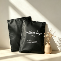 Pochette zippée CPE personnalisée avec votre logo, imprimée sur mesure, pour vêtements de bébé et d'enfant, sac d'emballage givré pour vêtements d'enfants