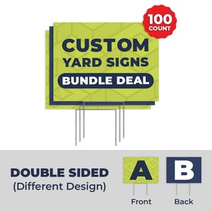 Letreros de jardín para graduación Clase de 2025 con estacas, personalizables, de material PP, servicio de corte para fiestas universitarias y de institutos - Product Image 3