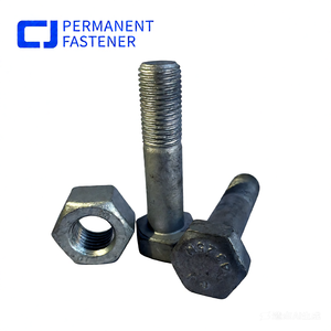 Болт конструкционный <span class=keywords><strong>ASTM</strong></span> A325M, класс M20 x 110 мм, из легированной стали, с шестигранной головкой, горячеоцинкованный - Product Image 5