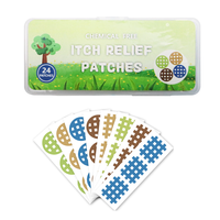 Patchs autocollants anti-morsure et anti-démangeaison pour les piqûres d'insectes, les démangeaisons, le gonflement et la douleur