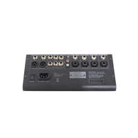 Mixer Audio Profesional FIX-6 6-Channel Laris Manis dengan Prosesor Suara DSP Multifungsi Cocok untuk Penggunaan Luar Ruangan