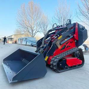 450 Mini Skid Steer <span class=keywords><strong>Loader</strong></span> Tipe Crawler Cina Berkualitas Tinggi untuk Dijual, Cocok untuk Membersihkan Salju - Product Image 3