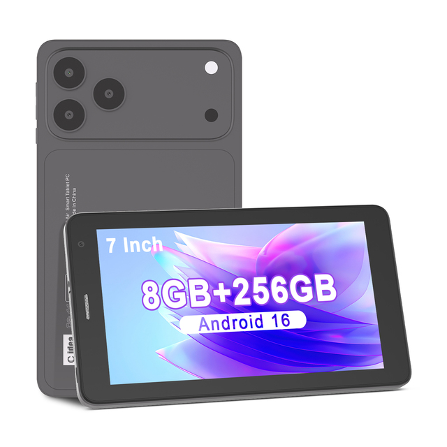 C Idea Factory 7" tablet Android 16 education device 8GB RAM tablet 256GB ROM dual SIM WiFi calling tablet